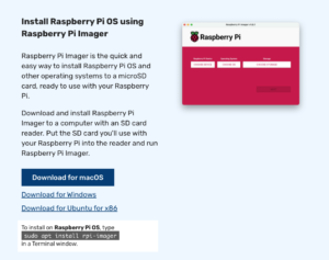 RaspberryPI-software
